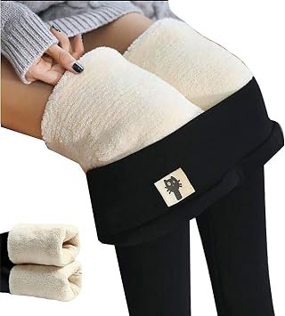 Leggings in lana di cashmere super spessi, pantaloni termici a vita alta da  donna alla moda invernale (Etichetta in tessuto, 2XL) : Amazon.it:  Abbigliamento