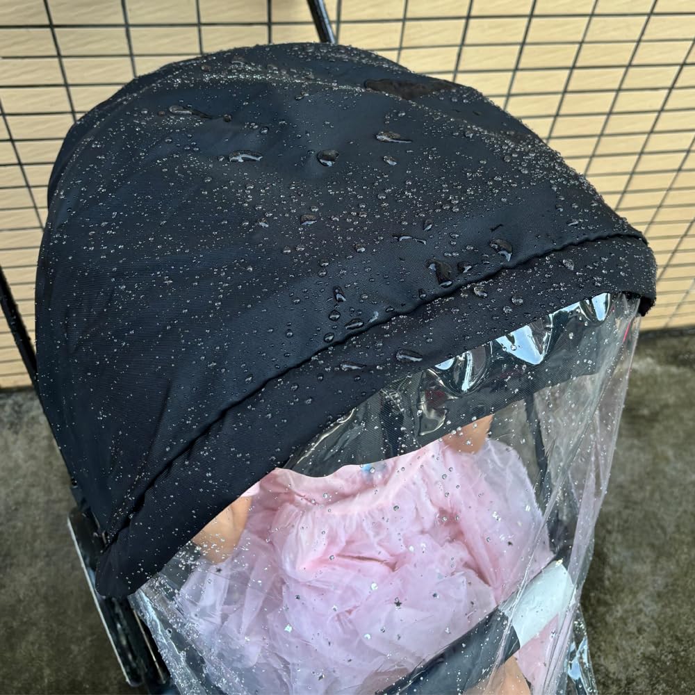 Colu Kid Baby Stroller Rain Cover Compatible with Cybex Priam & Mios & Balios Prams, Stroller Accessories Wind Cover - Image 4