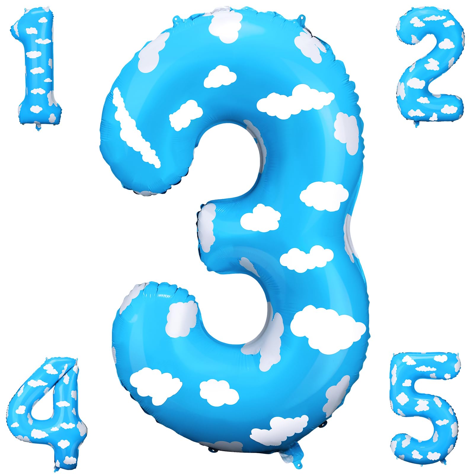 40 Inch Number 3 Story Birthday Balloon Story Party Decorations Toy Inspired Party Supplies for 4th Birthday Baby Shower Decorations for Kids