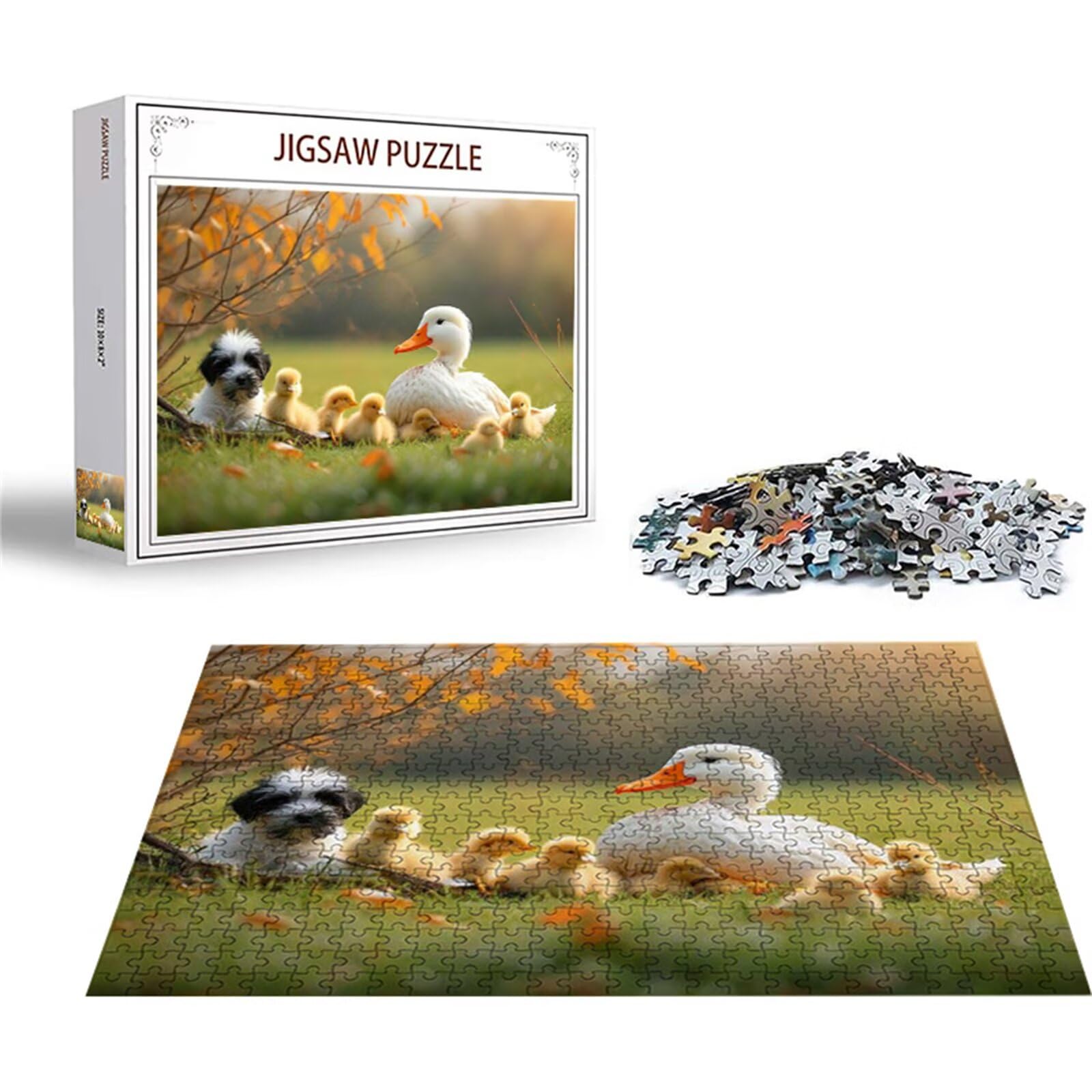 Puzzle 2000 sztuk puzzle ze zwierzętami krajobraz układanki drewniane, klasyczne dla dorosłych diY gra wyzwanie idealnie pasują między literami z tyłu układanki dla dzieci i dorosłych wiek 14 lat V-4
