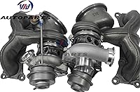Vista 2 de VIV V3 TD04-19T 6+6 turbocompresores gemelos billet para B.M.W 335iisix 3.0L con motor N54