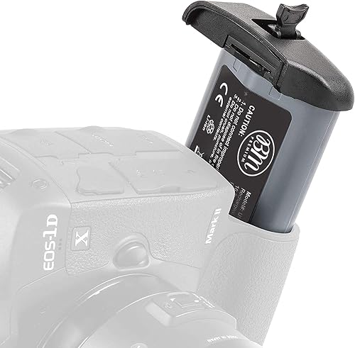 Miniatura 6 de BM Premium Paquete de 4 baterías LP-E19 de alta capacidad y cargador para cámaras Canon EOS R3, EOS 1D X Mark III, EOS 1D X Mark II, EOS 1DX, EOS