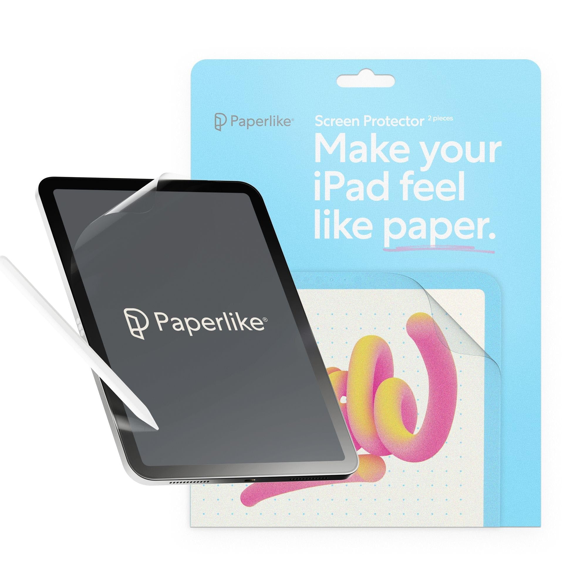 Paperlike Screen Protector (2x) for iPad Mini 8.3" (2021/24) for an authentic paper feel