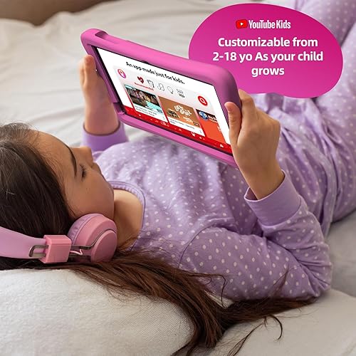 Miniatura 6 de plimpton Tablet infantil mejorada 2025, tableta Android 14 de 10 pulgadas para niños con funda incluida, Octa-Core, Google Kids Space, control