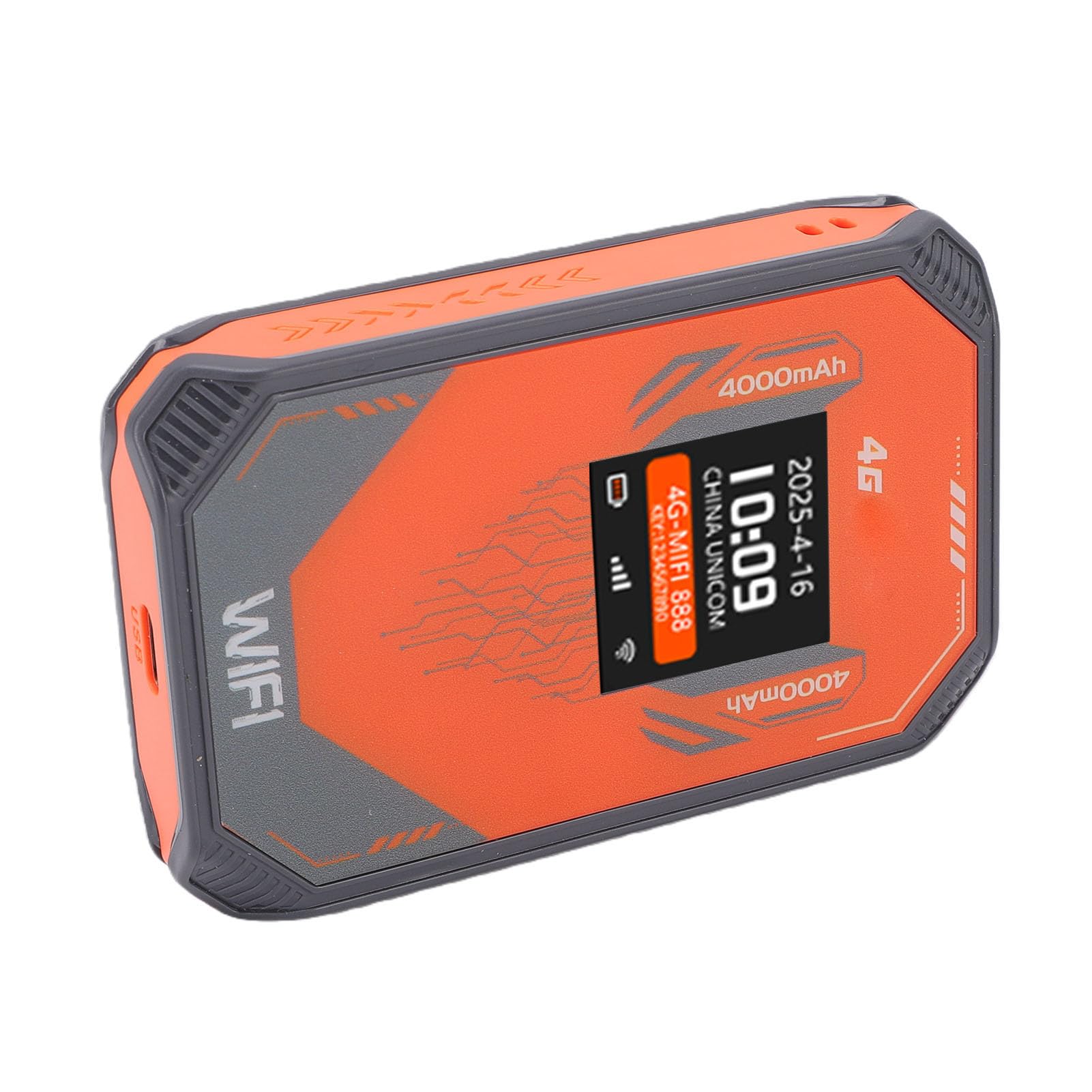 4G Mobile WiFi Router 4000mAh Battery | Supporto multi dispositivo, configurazione semplice, display LCD, adatto ai viaggi