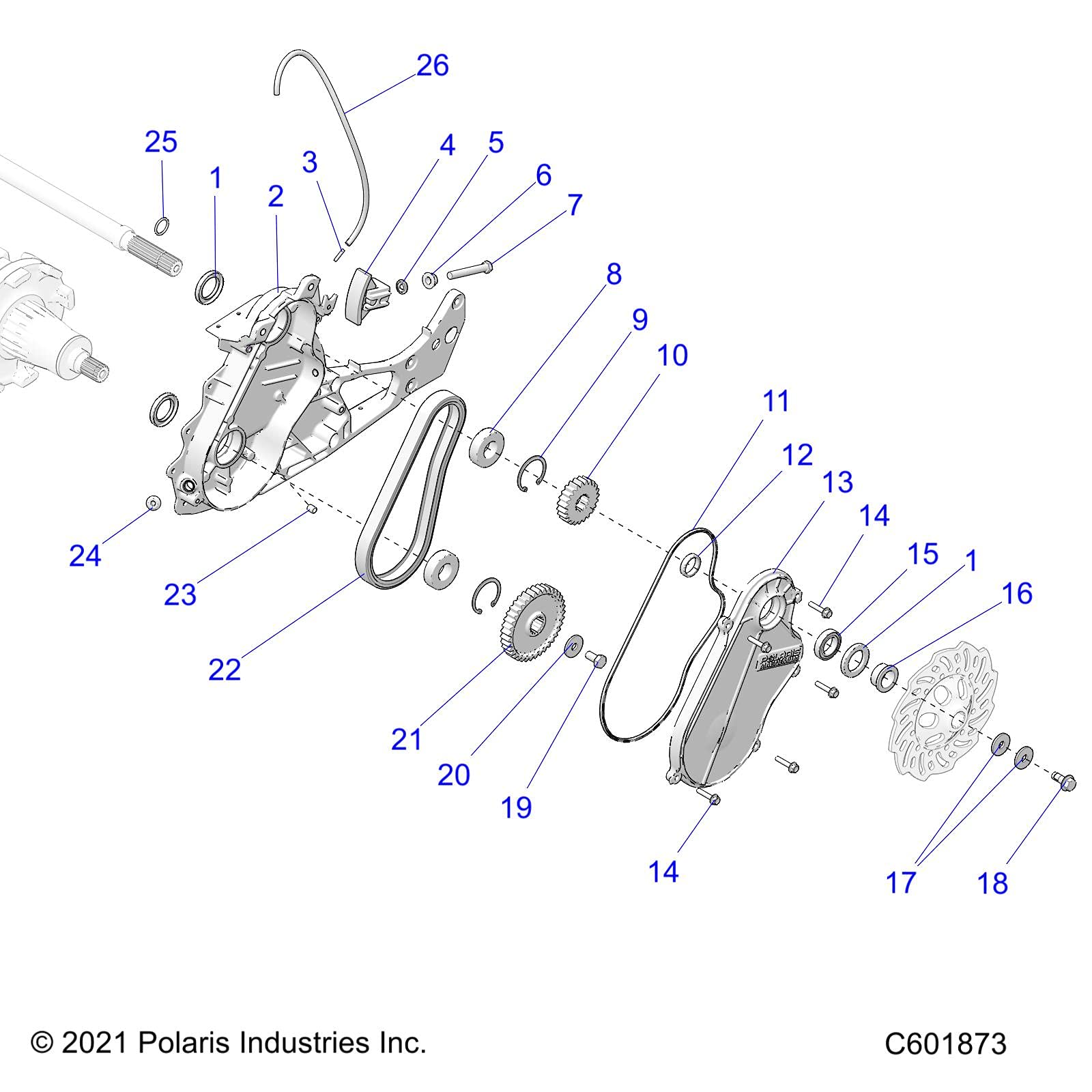 Amazon.com: Polaris Snowmobile Sprocket, Genuine OEM Part 3222126  