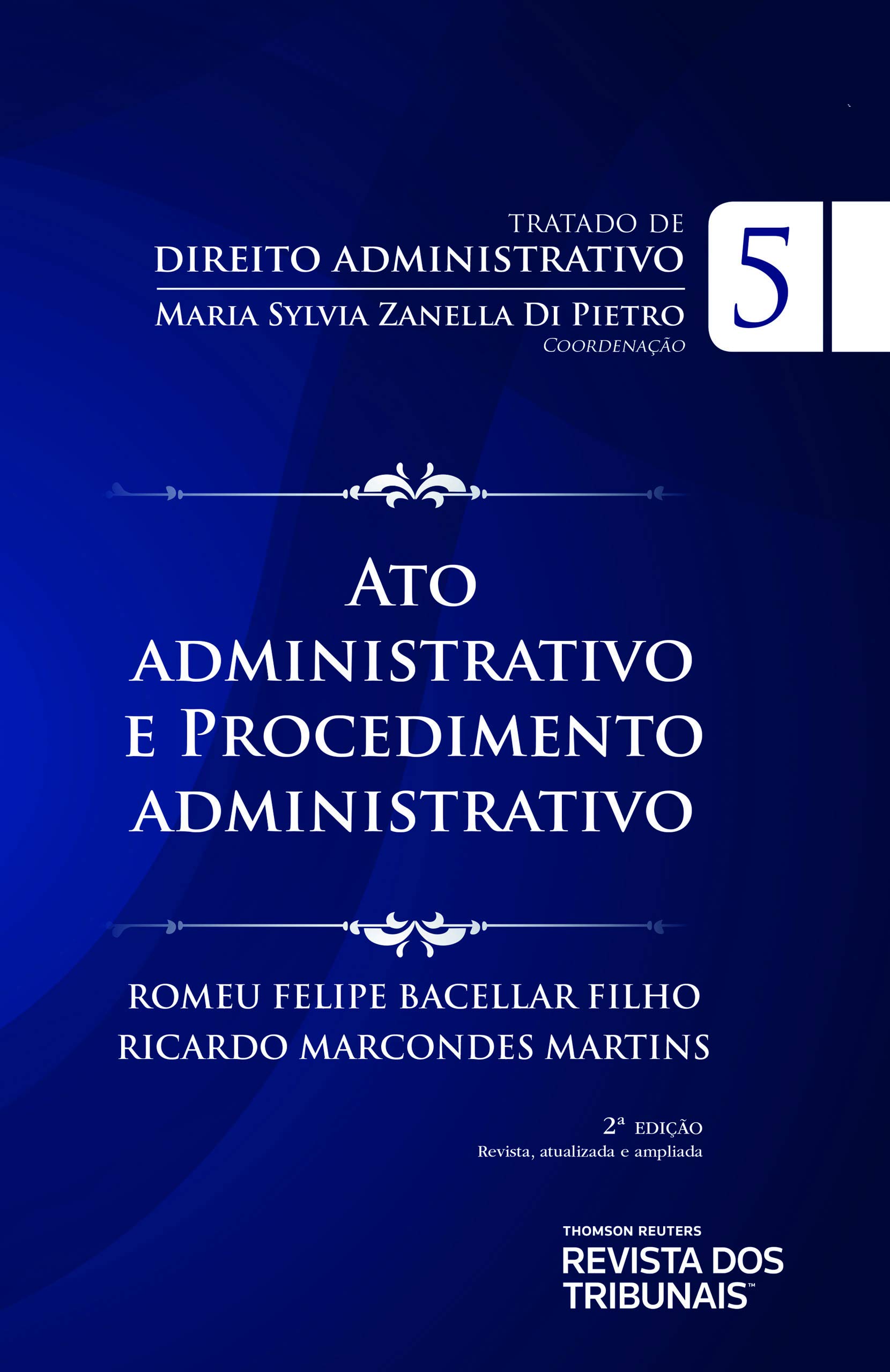 Capa de Tratado de direito administrativo v.5 : ato administrativo e procedimento administrativo