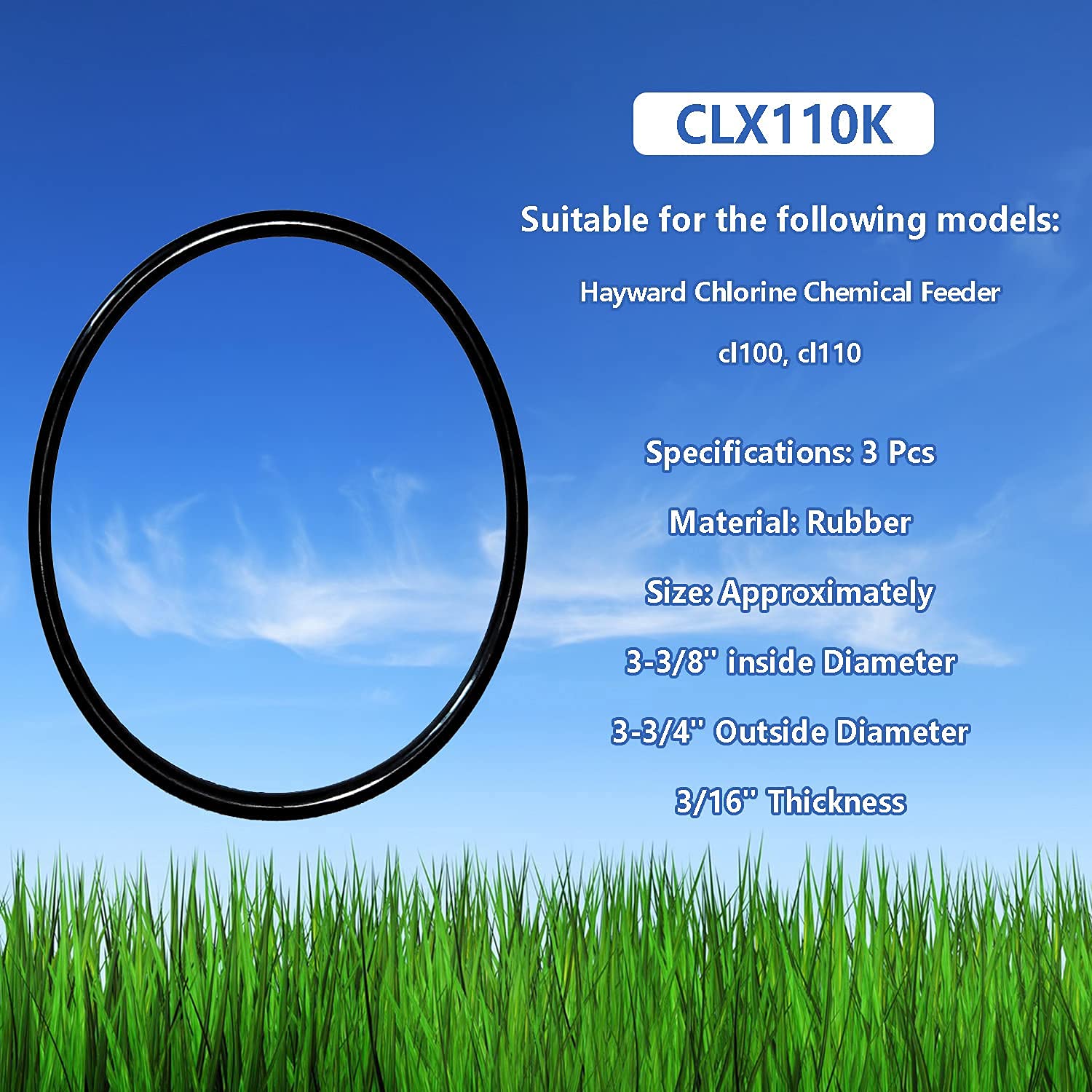 Hayward SPX3000S Strainer Cover O-Ring Replacement for Hayward Super II Pump