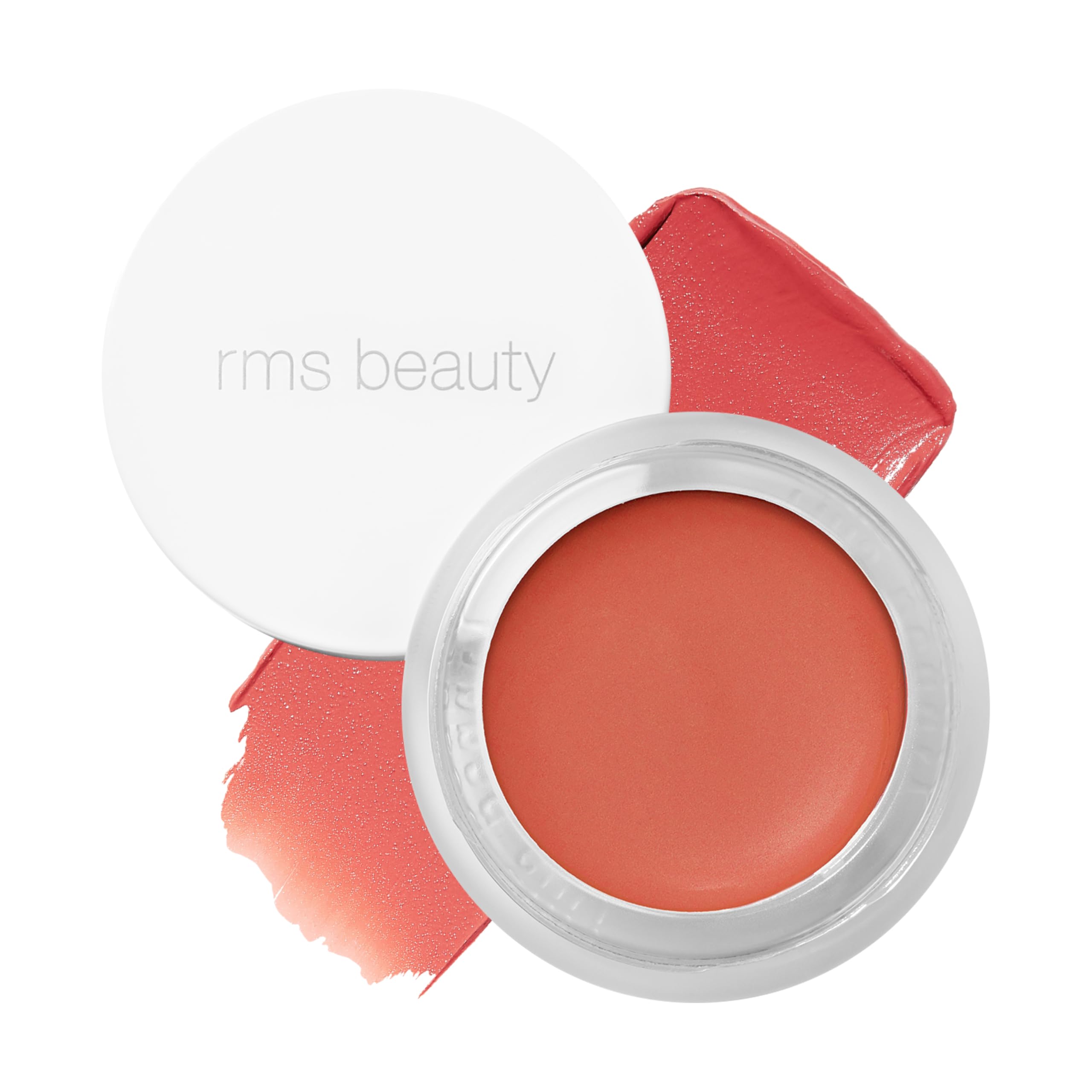 RMS Beauty Lip2Cheek Cream Blush & Lip Tint Multi-Use Hydrating Cream Color Natural Pigments Lightweight Glow Long-Lasting Portable 0.28 oz