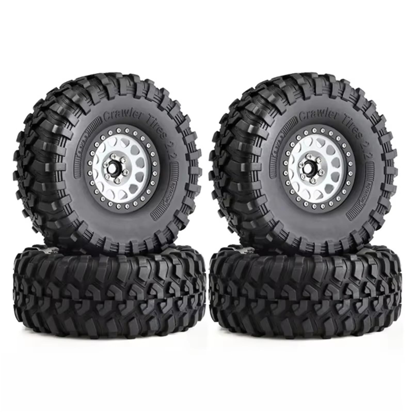 Pneumatico Cerchione Per Traxxas Per TRX4 YK4082 YK4083 1/10