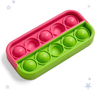 Learning Resources Ten Frame Sensory Bubble Poppers, Ten Frame for Math, Push Pop Fidget Toy, Fine Motor Skills Toys, Pop for Counting, Focus Tools for Kids, Quiet Fidgets for Classroom (Set of 6)