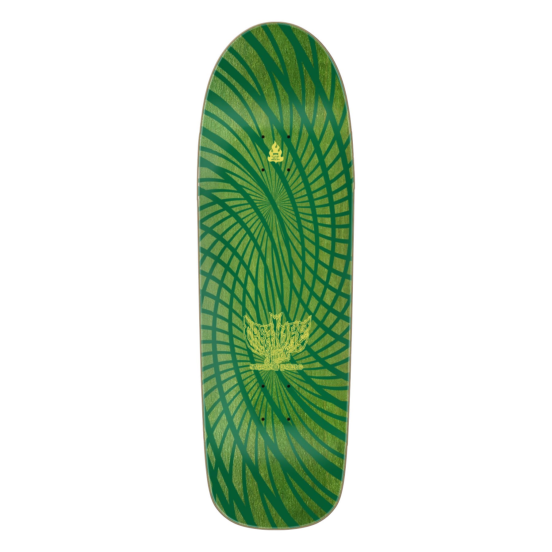 Creature Gravette Hippie Falls Pro - Tablas de skate (22,86 x 80,47 cm)