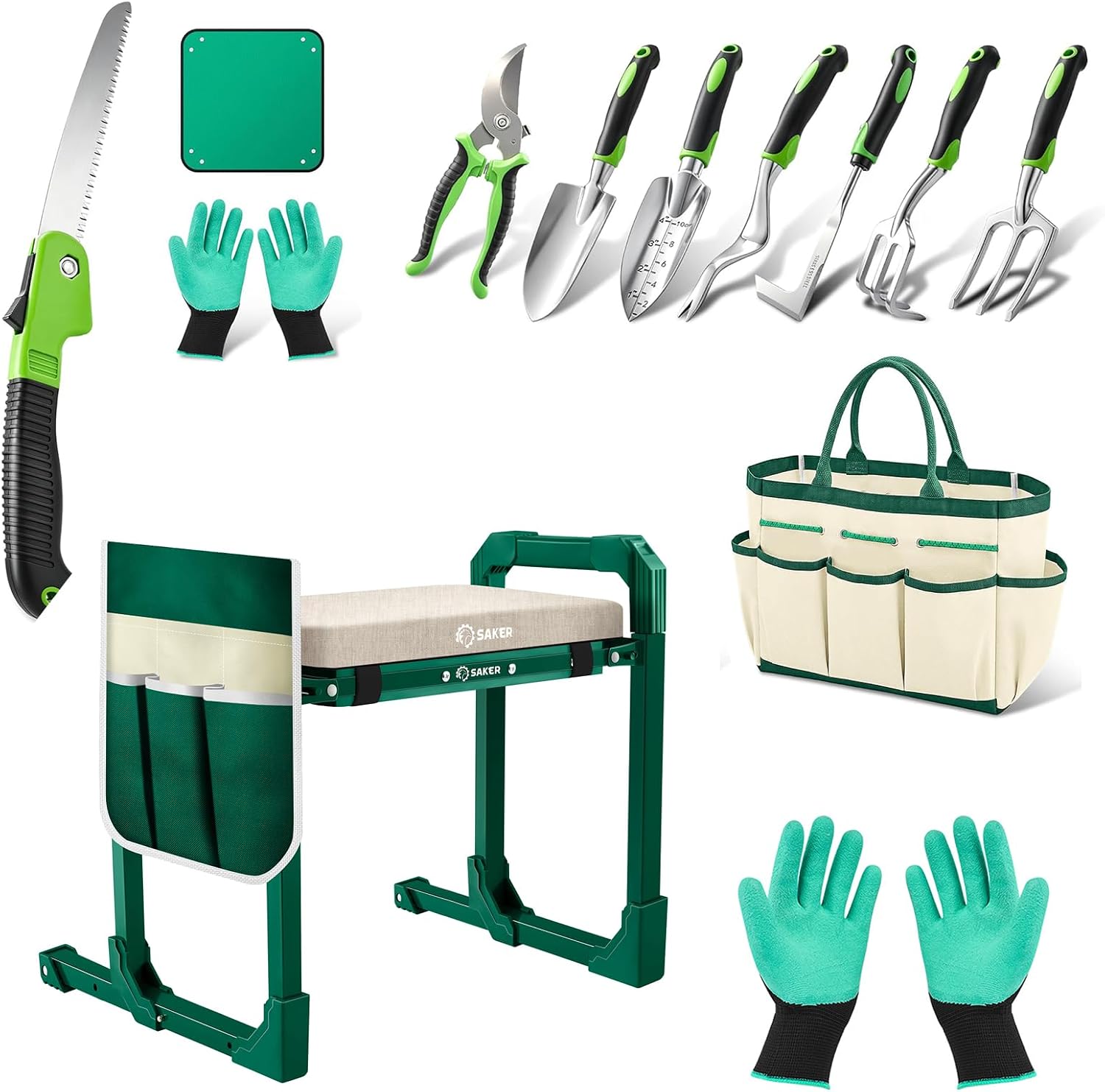 Saker Garden Tools and Garden Kneeler