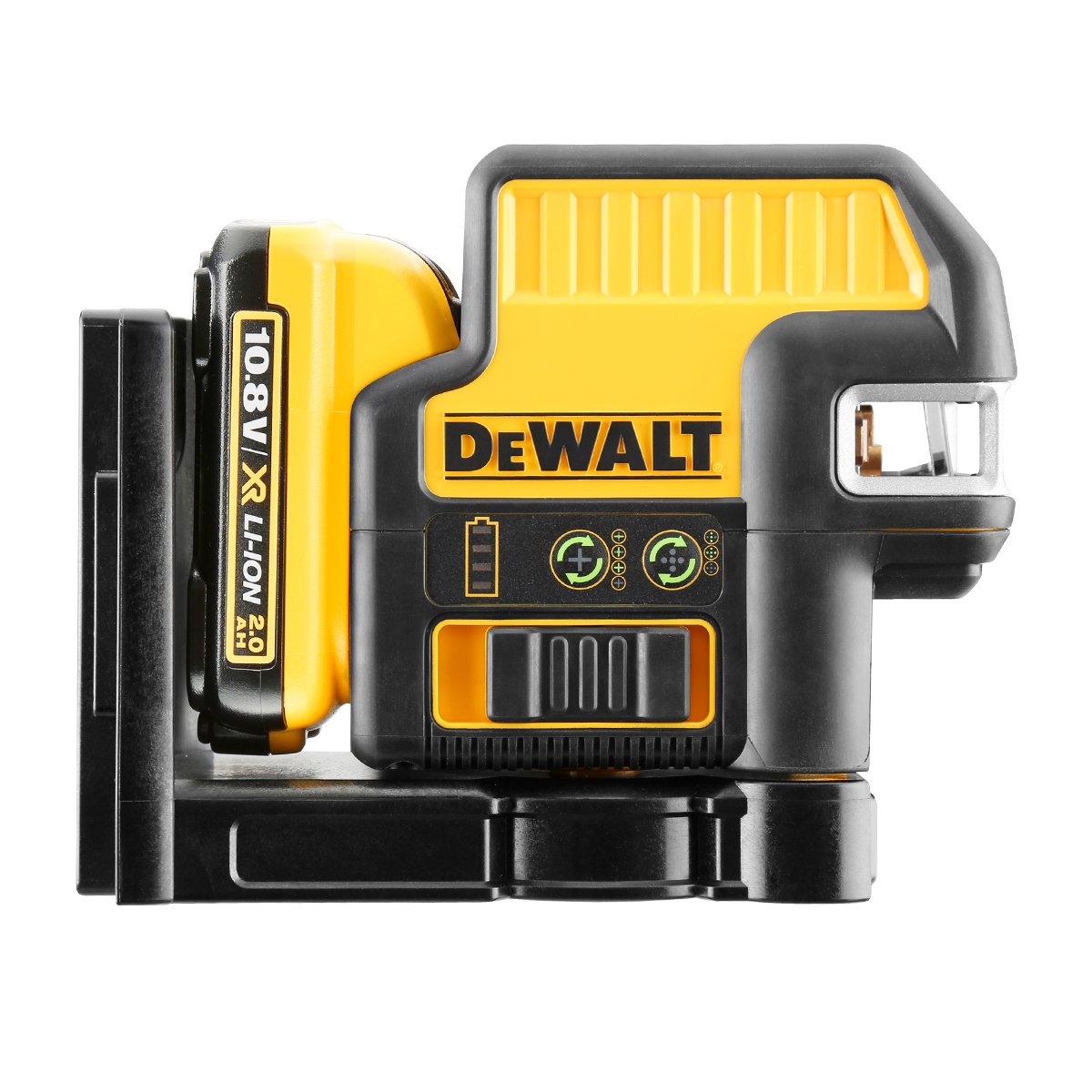DeWalt DCE0825D1G-QW A 5 Linee Laser, Verde, 10.8 V, Nero