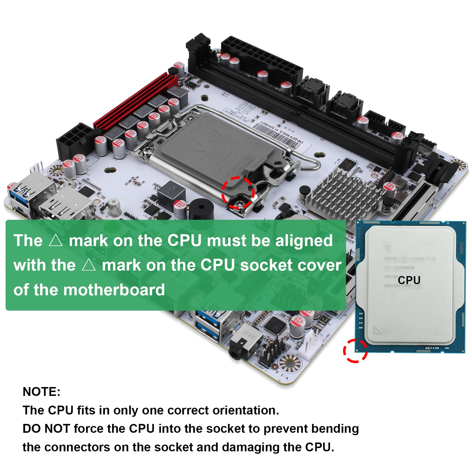 Amazon.com: StoneStorm Q670 8-Bay NAS Mini ITX Motherboard(LGA1700