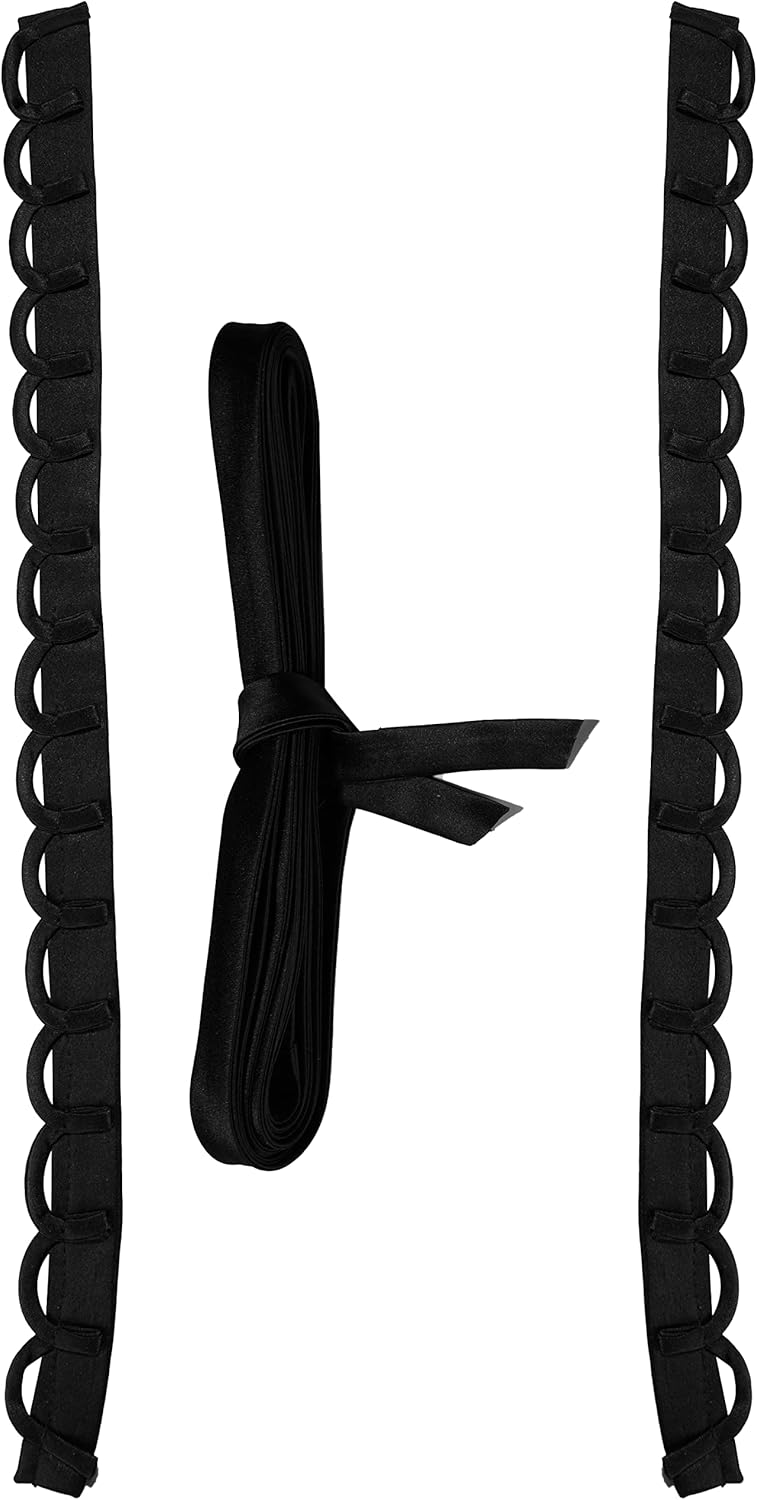 Women's Wedding Dress Corset Kit Loops Adjustable Fit Satin Corset Back Kit Lace up for Prom Dress - Image 2