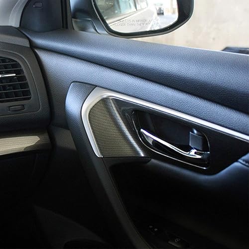 Miniatura 14 de Lado del conductor Interior Manija de la puerta delantera trasera izquierda con kit de reparación para Nissan Altima Pathfinder 2013-2017, Nissan