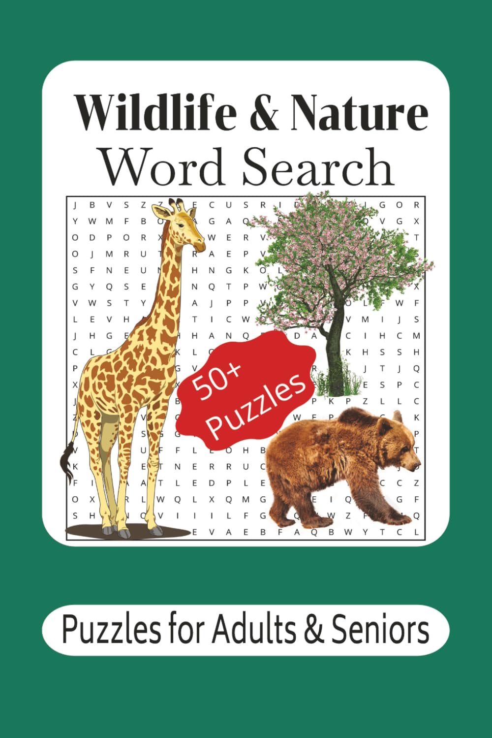 Wildlife & Nature Word Search: Wildlife & Nature Word Search | Relaxing Outdoor-Themed Brain Games | 6x9 inches, 110 pages | 50+ Puzzles | Gifts for Relaxation, Holidays, and Vacations
