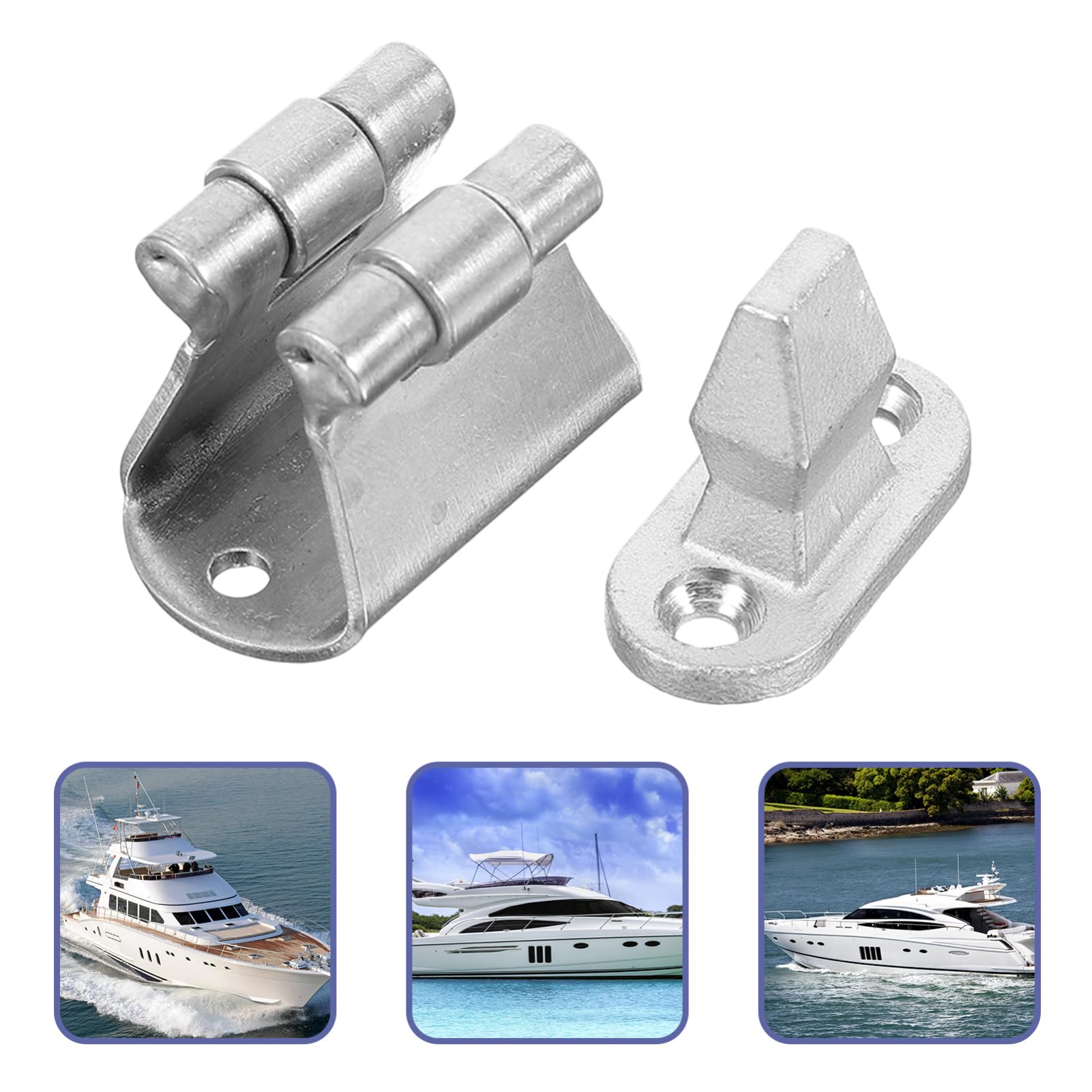 BESPORTBLE Cerradura de Puerta de Acero Inoxidable Cerraduras Soporte de Puerta Marina Cable Protector de Pared Botes picaporte Puerta Interior manillas Puertas Interior Tope de Puerta Pulido