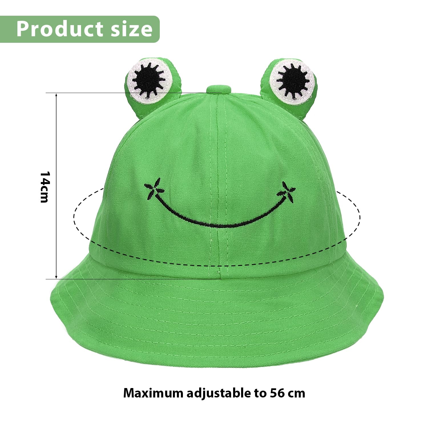 Gorra Pescador, Algodón, Protección Solar, Adecuado para Picnics, Carnavales, Hombres y Mujeres Adultos