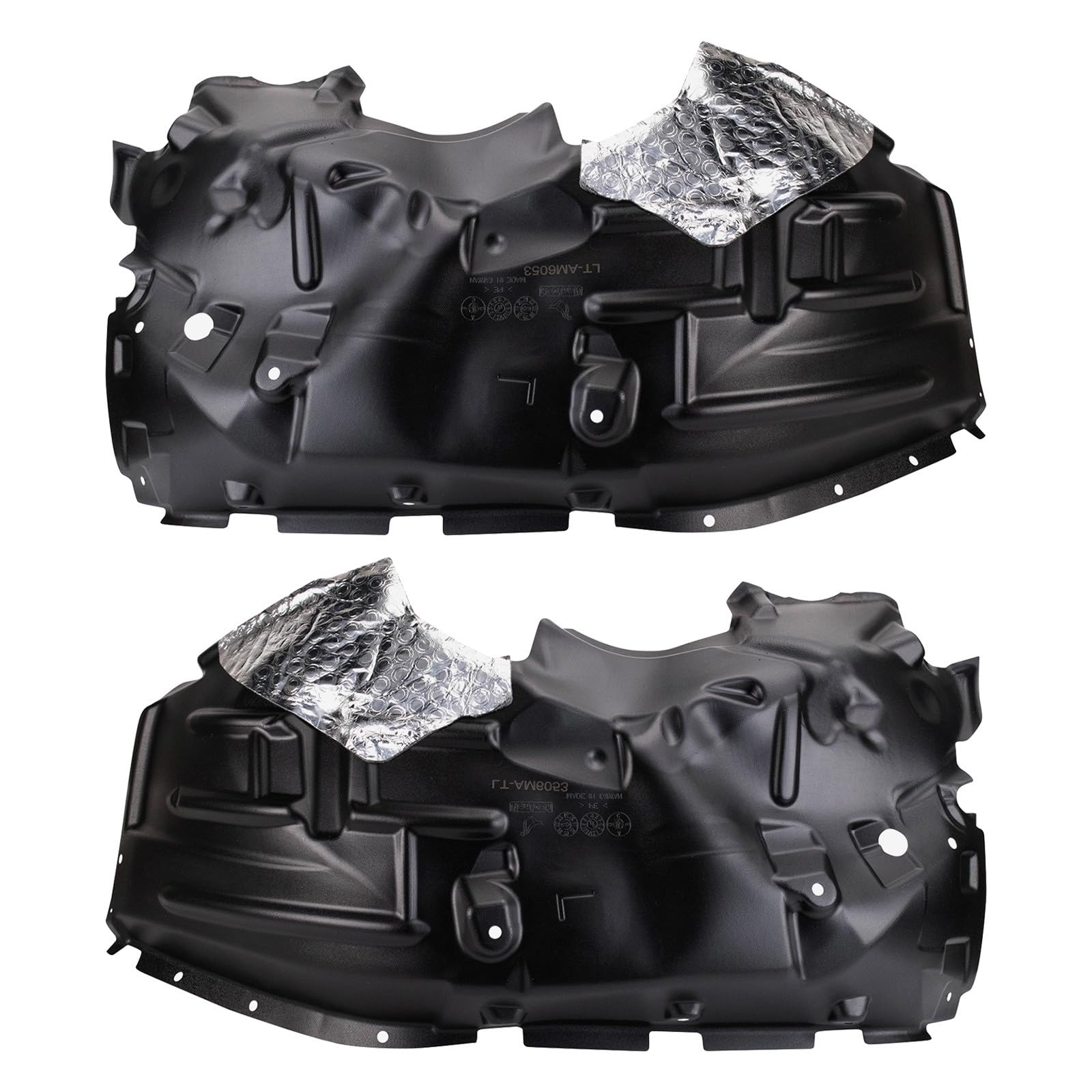 TRQ Front Inner Fender Liner Set