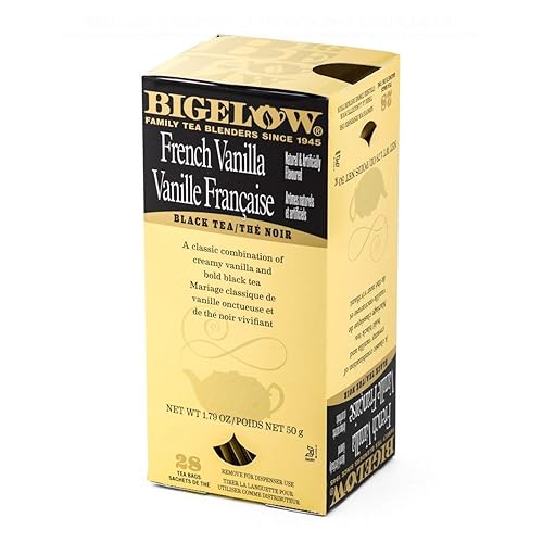 Bigelow Tea - Caja de 28 unidades de bolsas de té con envoltorio de aluminio sin gluten ni cafeína
