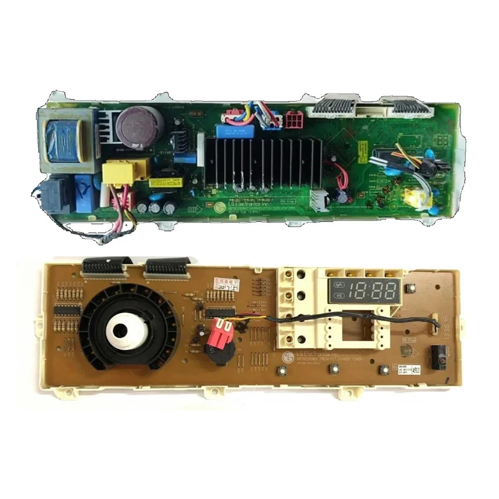 6870EC9286A Display Board 6870EC9284C Computer Control PCB, Compatible With LG WD-N10270D/WD-T12235D Washing Machines(One Set)