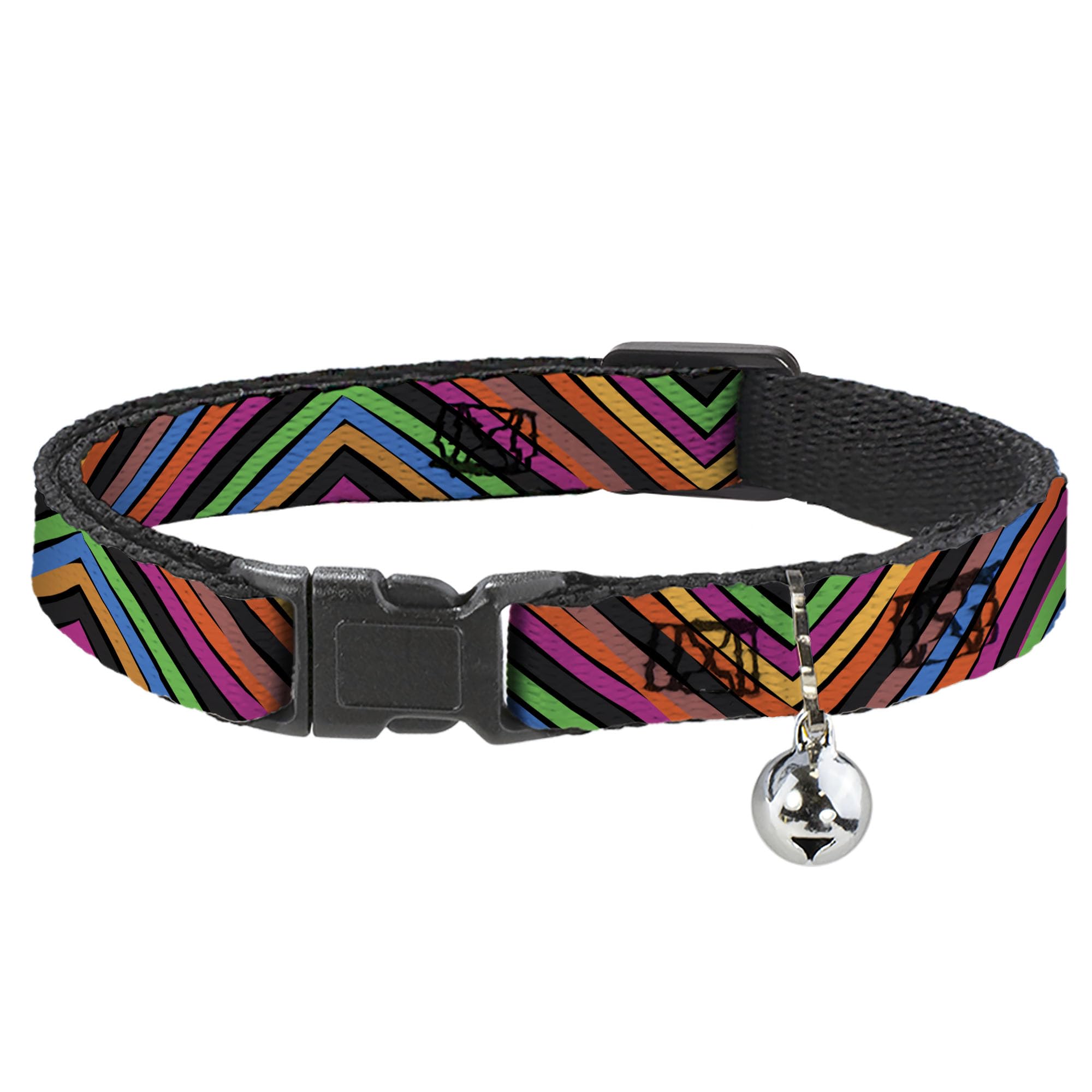 Collar para Gato Buckle-Down con cierre antiahogo para cuello de 20 a 30 cm