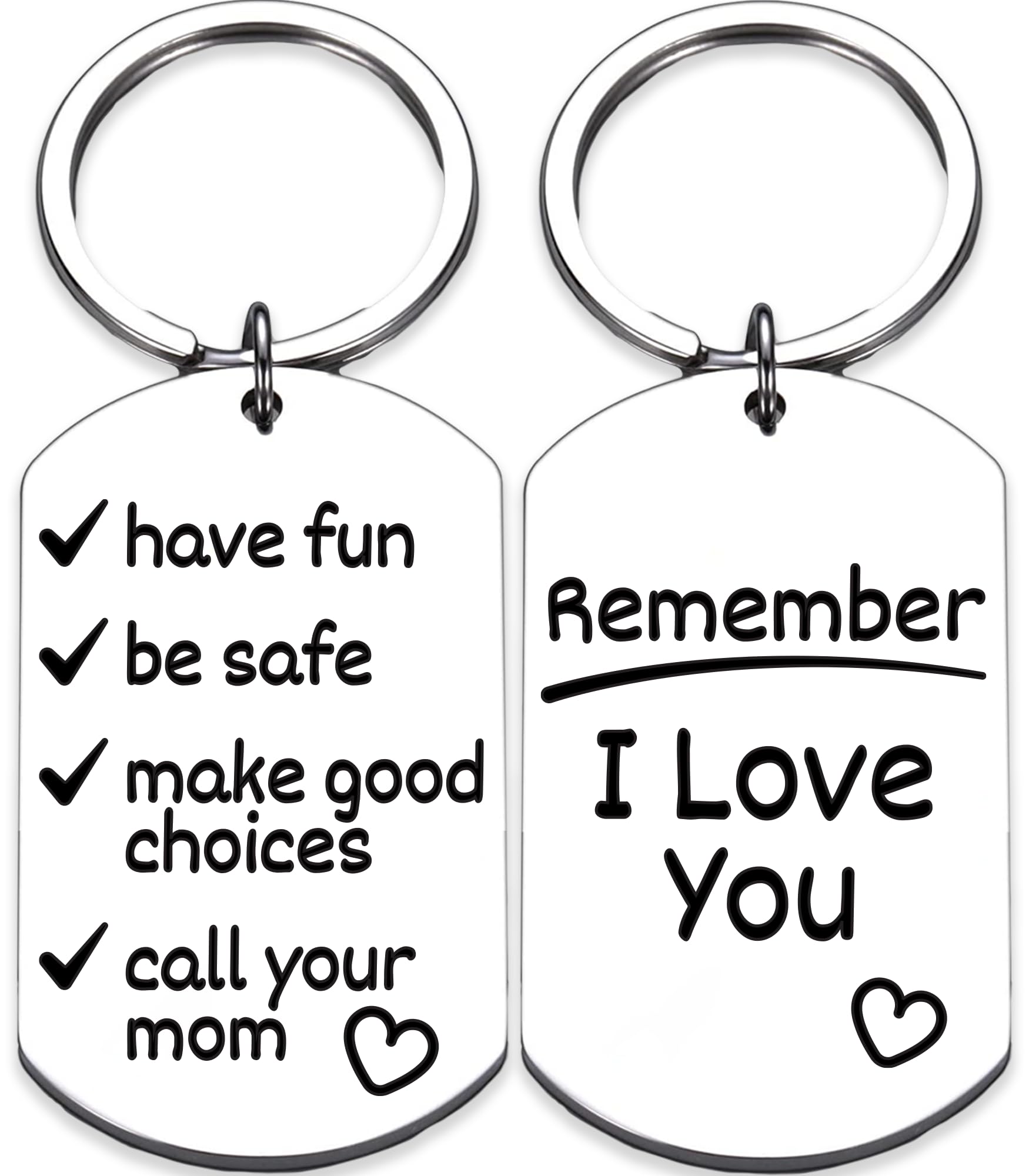 Rosa Vila Keychains For Women & Men, Gifts For Mom, Bonus Mom, Aunt, Sister, Dad, Grandma, Nurse, Teens, Coach, Teacher Pilot