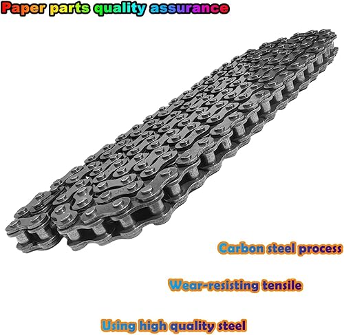 Miniatura 6 de Ran&Rode - Cadena de transmisión para Coleman CT100U CC100X RT100 98cc 100cc 3HP Mini Bike Part MBX10 MBX11 2.8HP 97cc Doodlebug DB30 Baja Racer