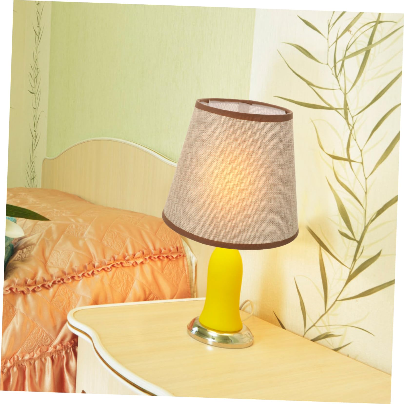 Cabilock Abat-jour De Lampe De Table Tissu Cache-lampe Décoratif Pour