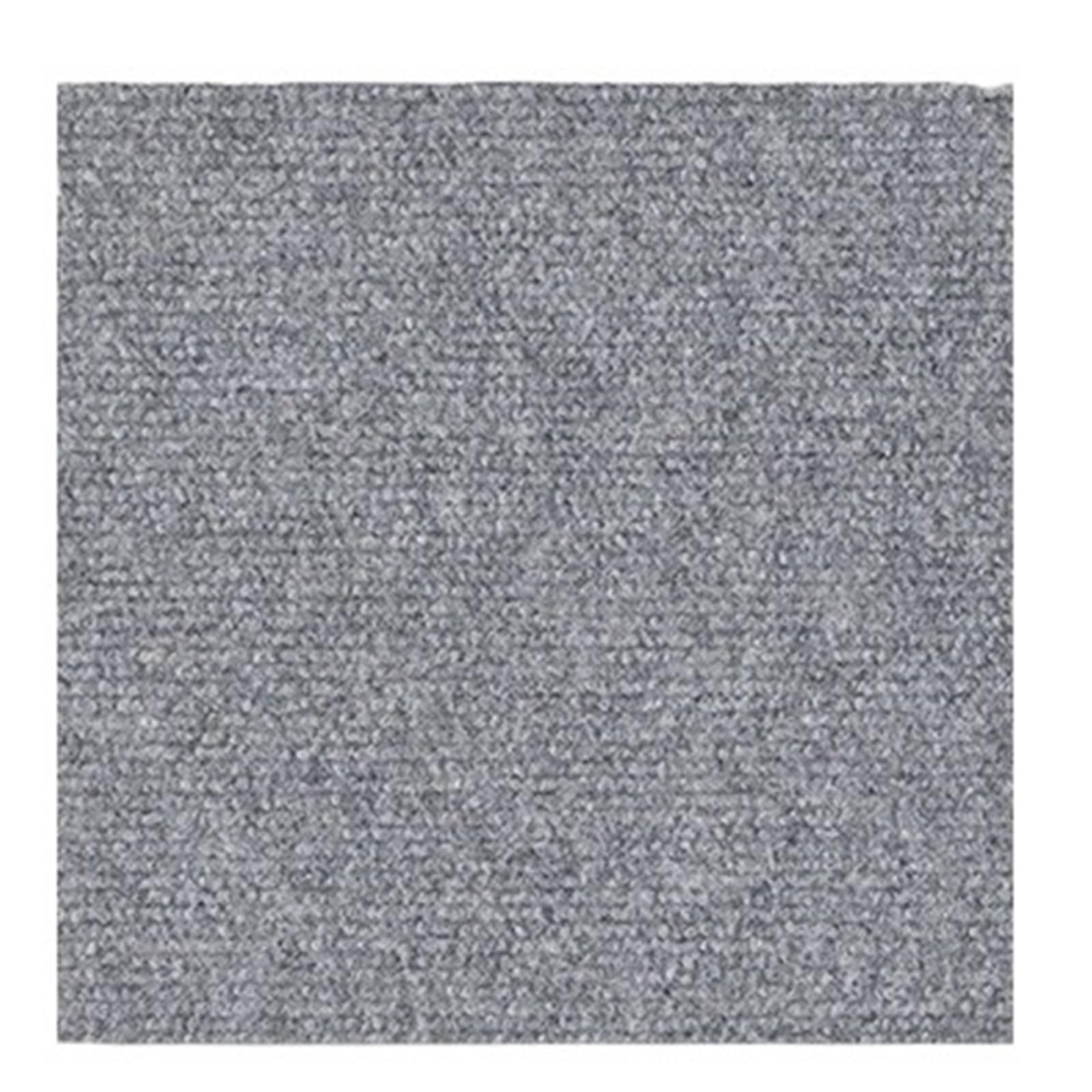 Rutdcjkne Light Grey Carpet Tiles Peel And Stick, Self Adhesive Carpet Tiles Multicolor 30X30cm 5 To 30 Pcs(,30X30cm-20Pcs)