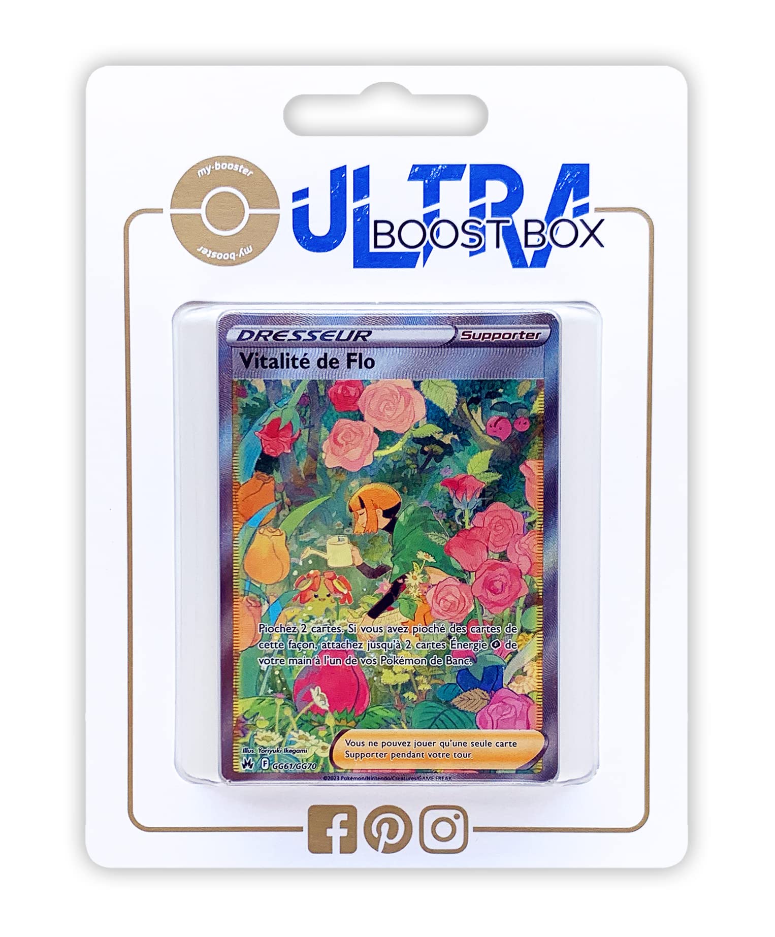 my-booster Pokémon Company SWSH125-FR24-UB-GG61, Multi-Colour