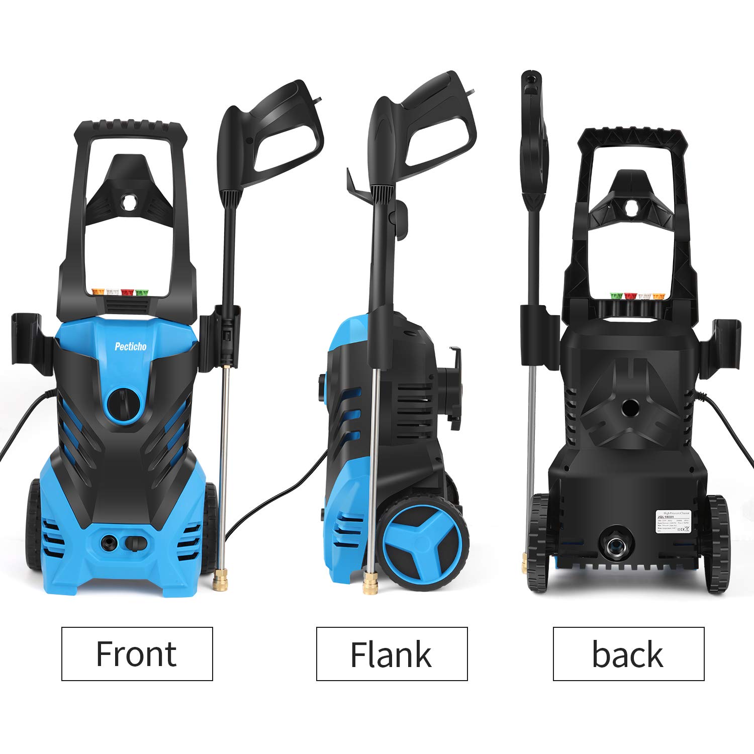 Buy Pecticho Electric Pressure Washer 3200 PSI Powerful Power Washer