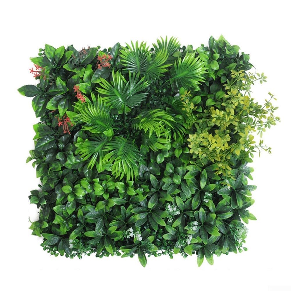 Oniissy Home decoration simulated lawn simulated plant wall plant flower wall decoration,Artificial Hedge Plant Wall Home Decoration Simulated Lawn,For Homes, Cafes, And Hotels(2)