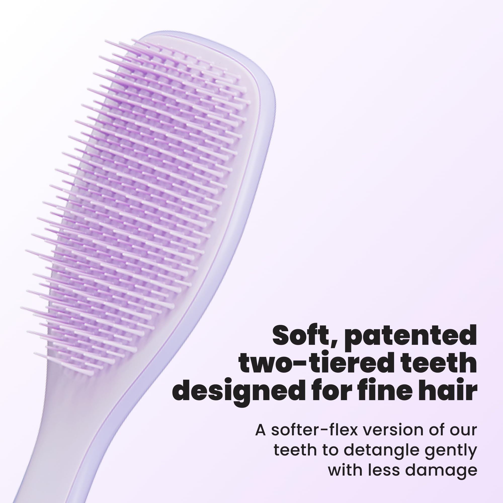 Tangle Teezer Die Entwirrungsbürste für feines und brüchiges Haar für nasses und trockenes Haar | Coloriertes, feines und brüchiges Haar | Hypnotisches Jaspisdesign