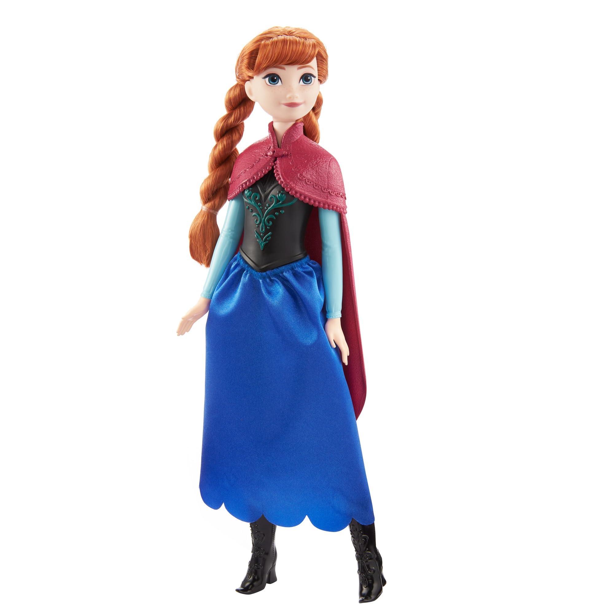 Disney Frozen Mattel Toys, Anna Fashion Doll with Signature