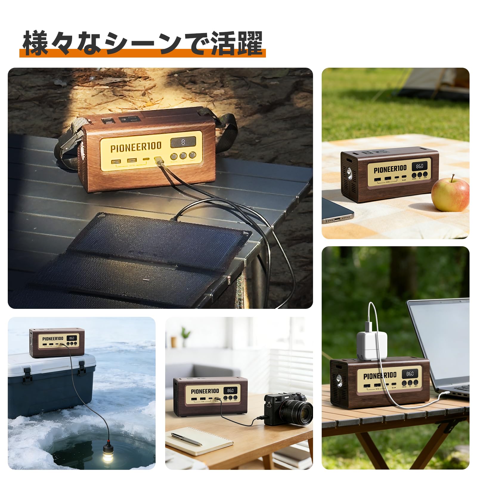 Amazon.co.jp: Togo Power ポータブル電源 40Wソーラーパネル発電