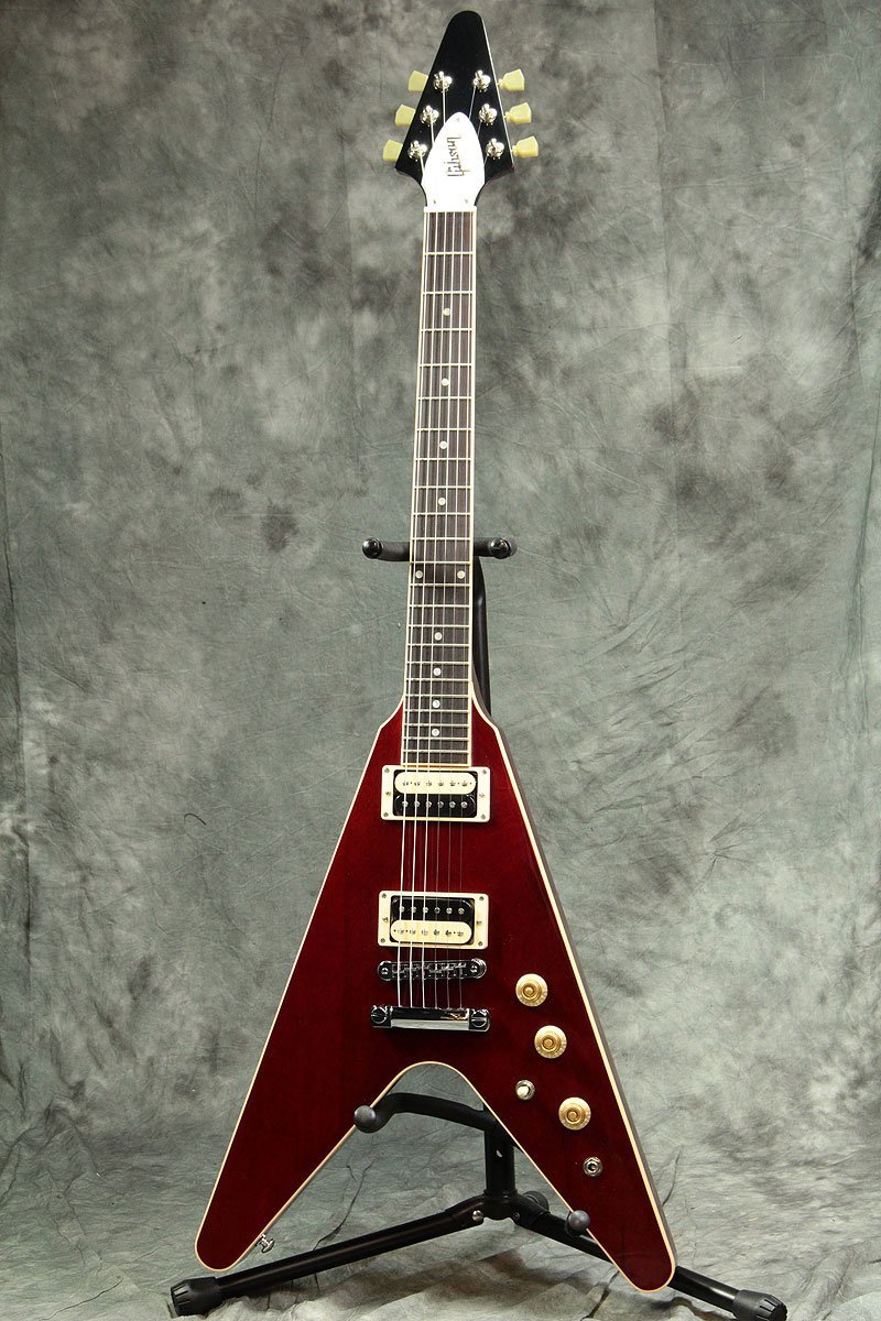 Amazon.com: Gibson Flying V 2016, alto rendimiento – ébano, rojo