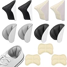 metagio 14 Pcs Coussinet Talon Chaussure Antidérapants Protection Talon Chaussure Trop Grande Auto Adhésif Patch Talon Chaussure pour Protection des Pieds Empêche l'abrasion et les Ampoules