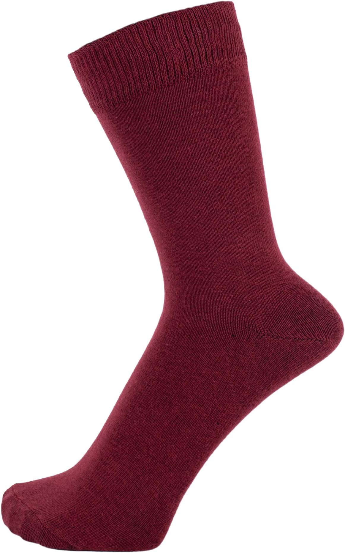 Finest Combed Cotton Dress Socks in Plain Colours for Men, Women