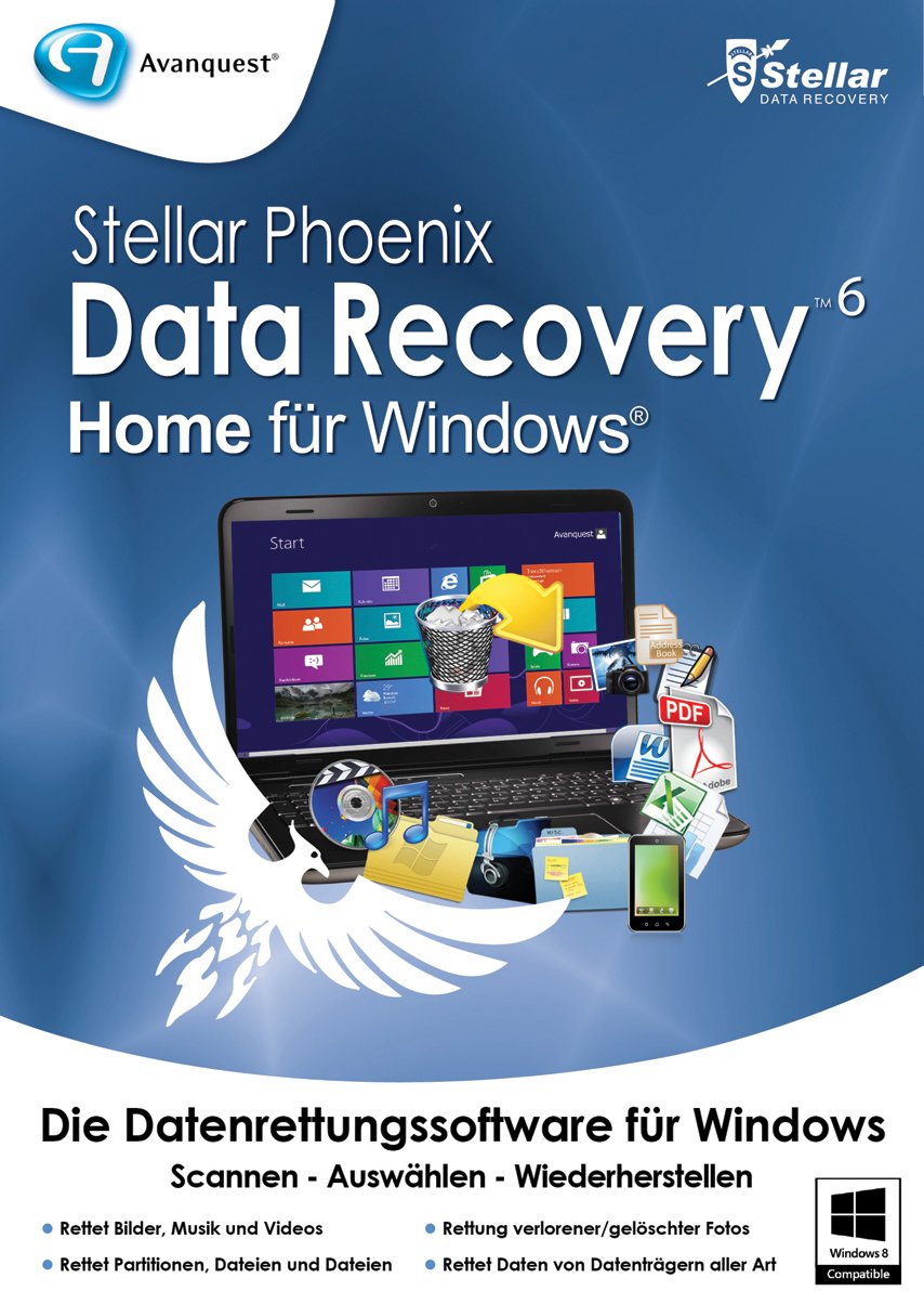 Stellar Phoenix Data Recovery 6 Home Windows [Download]