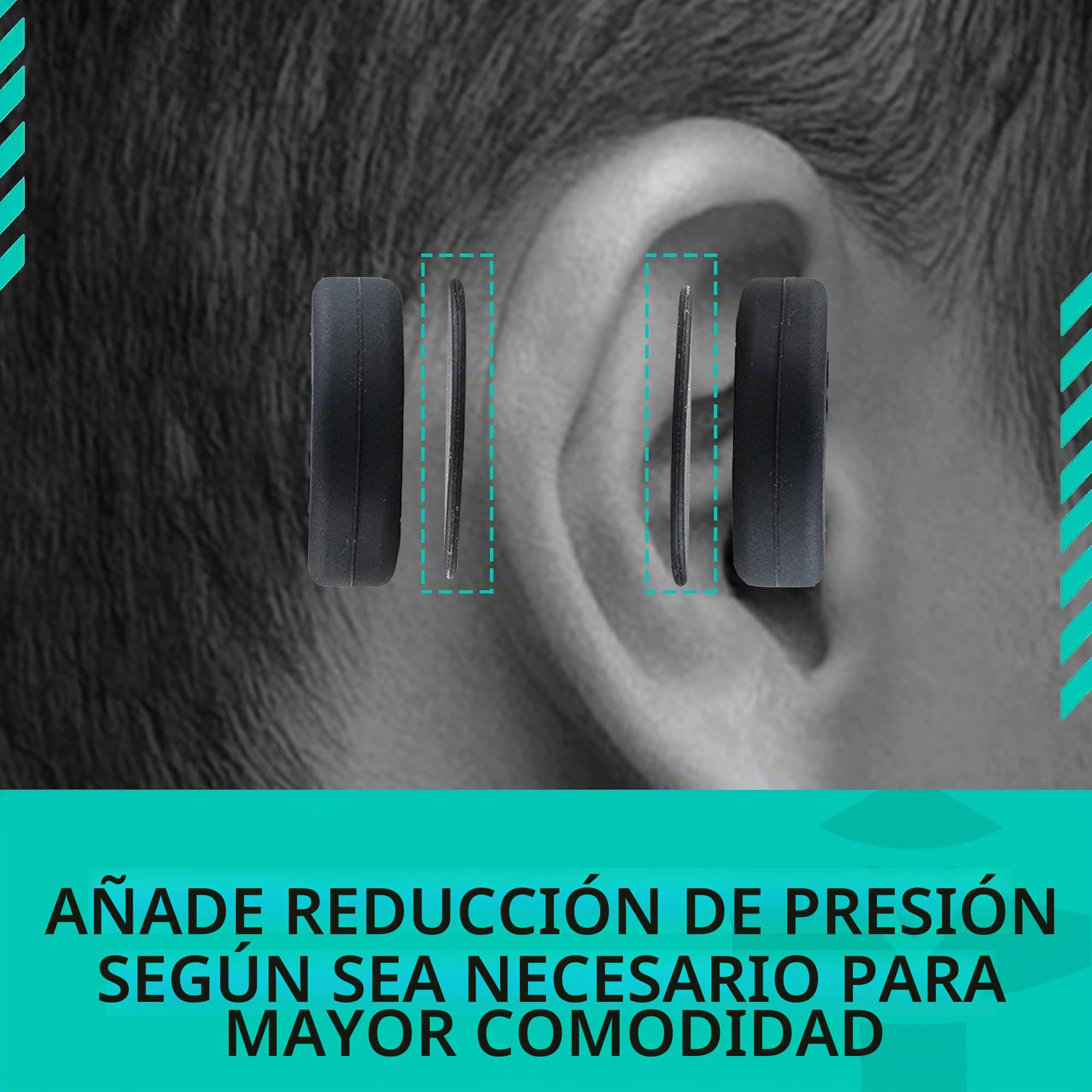 SenseAid Imanes de oreja de coliflor | Kit de 16 imanes + 8 discos de reducción de compresión. Tratamiento y protección contra cicatrices para Jiu Jitsu brasileño (BJJ), MMA, boxeo y lucha libre