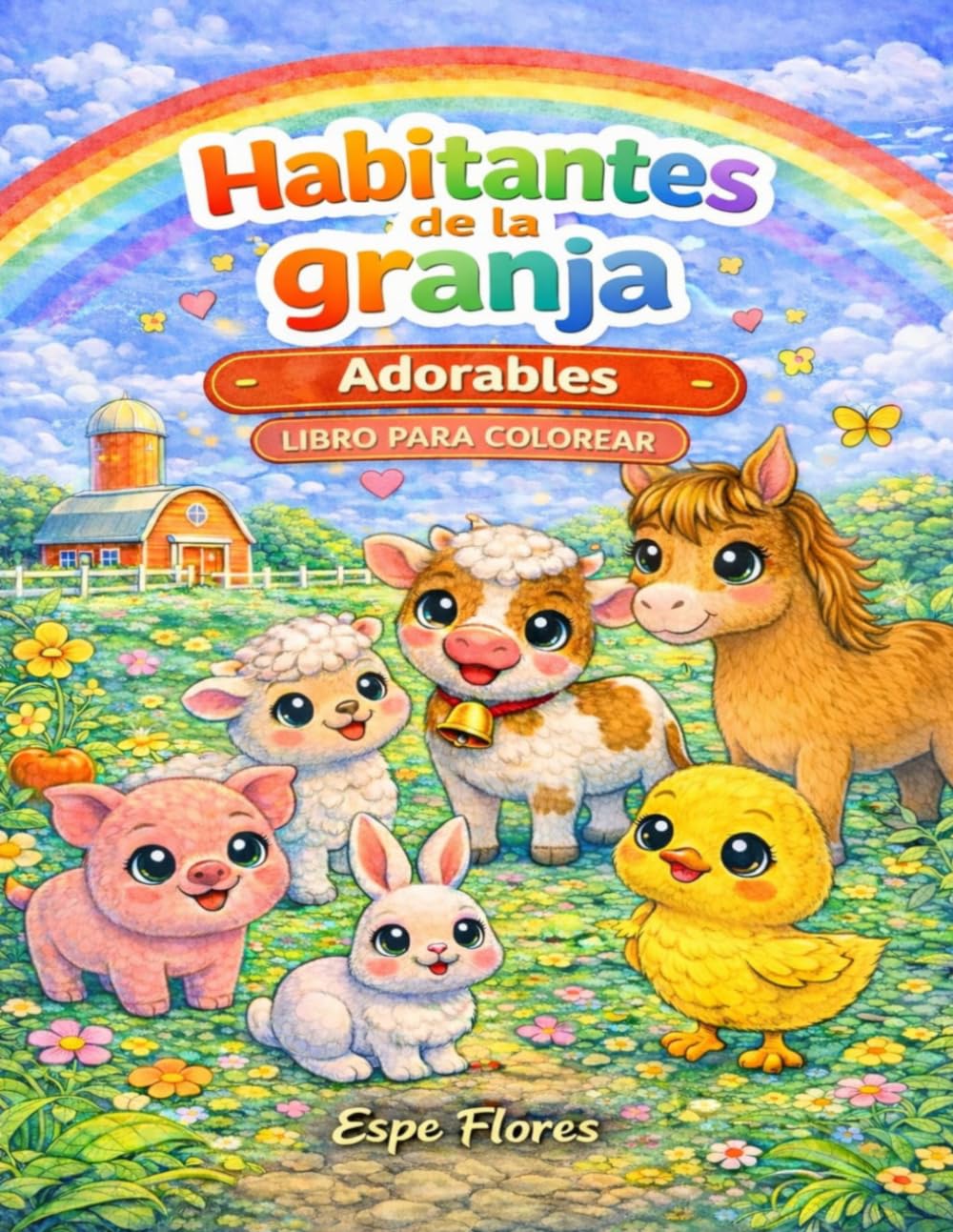 Habitantes de la Granja (Pequeño Mundo para Colorear)