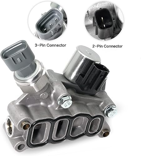 Miniatura 2 de Válvula variable del motor que sincroniza el solenoide VVT con el sensor con la junta, compatible con 3.0L 3.5L Honda Accord, Odyssey, piloto,
