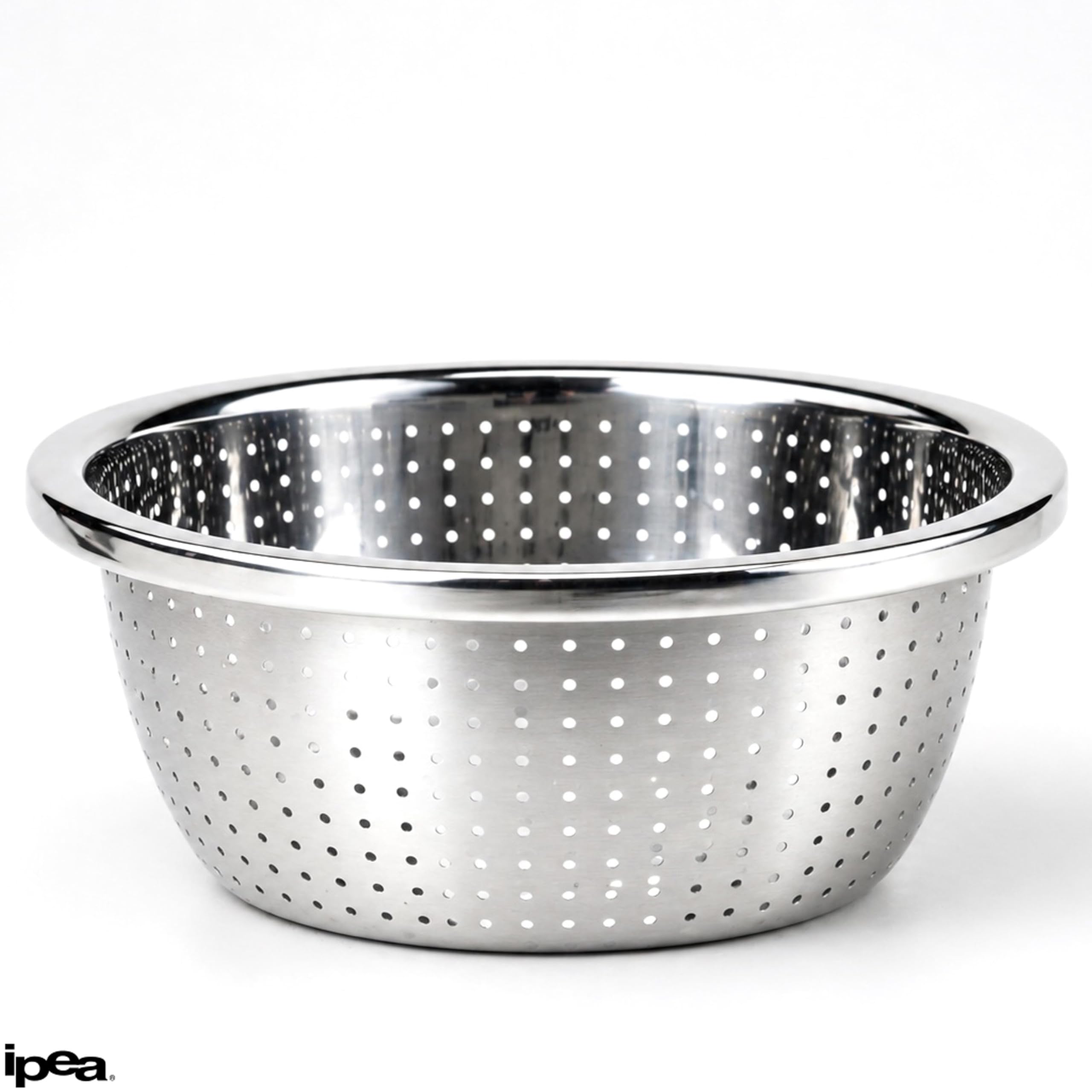 Scolapasta 24 cm Acciaio Inox Professionale - Colapasta per Pasta e Verdura - Lavastoviglie
