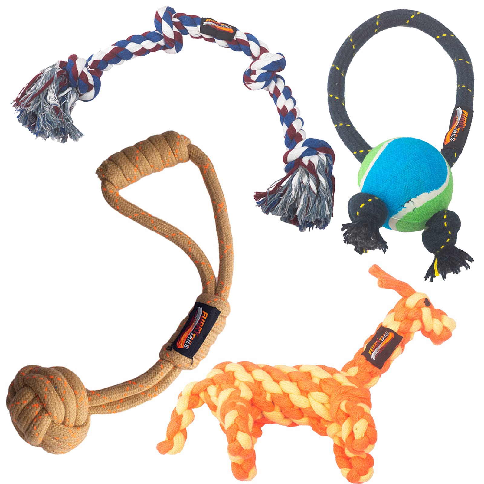 See full amazon price history chart for FURRY TAILS Cotton Rope Chewing Toys, Teething Playing Fun Toys, Gums Massage, Stress Relief Chew Rope Toy, Combo of 4 Chew Toys (4 Knot Rope Toy+ Loop Toy+ Ball Toy+ Animal Toy) FURRY TAILS Cotton Rope Chewing Toys, Teething Playing Fun Toys, Gums Massage, Stress Relief Chew Rope Toy, Combo of 4 Chew Toys (4 Knot Rope Toy+ Loop Toy+ Ball Toy+ Animal Toy) (B0C2TG84H2) Amazon Price History, Amazon Price Tracker