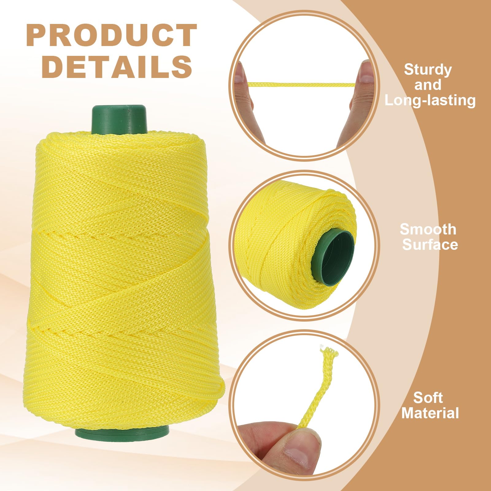 YELARXI Polyester Macrame Cord - Image 3
