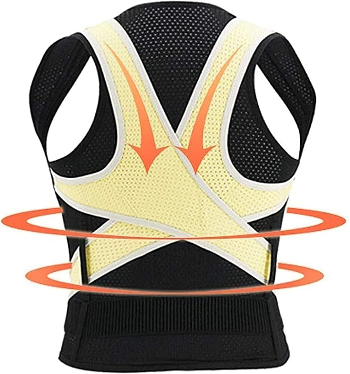 Corrector de Postura para Hombre y Mujer, Corrector de Postura de Espalda Completa, Ayuda a Mejorar la Postura Soporte de Hombro de Espalda Completa Ajustable(Medium)