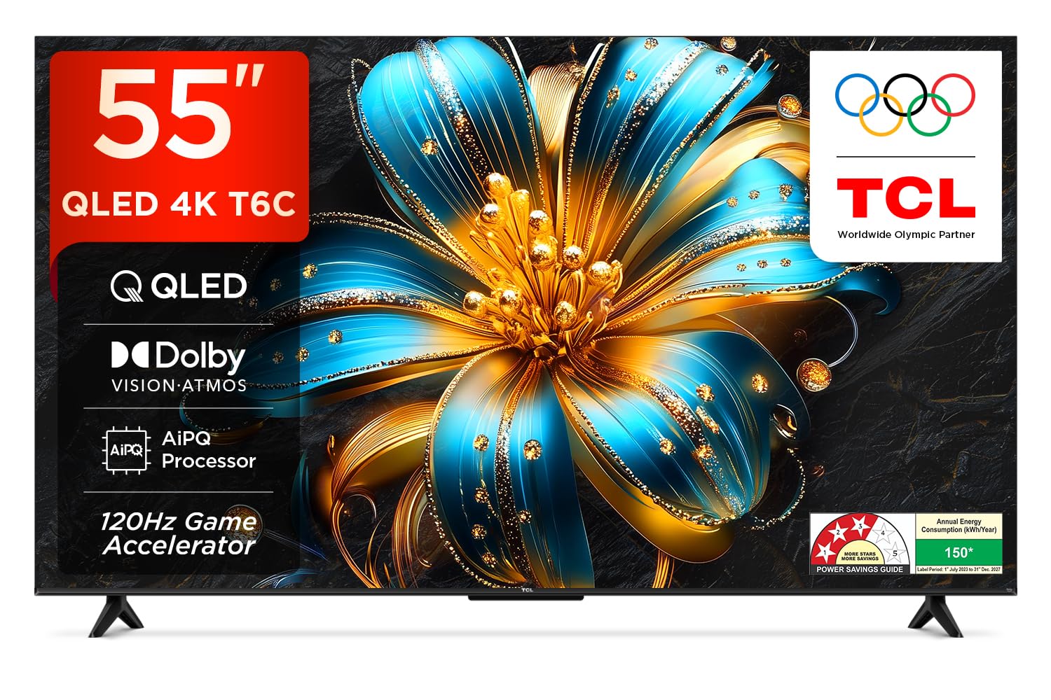 TCL 55T6C 55 inch QLED 4K Google TV